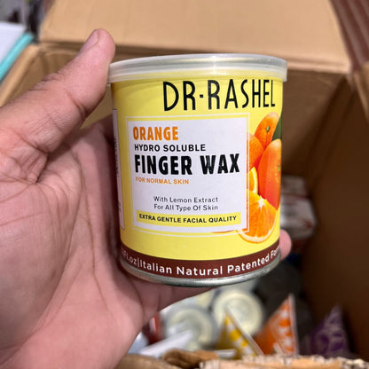 Dr. Rashel Orange Hydro Soluble Finger Wax  200g