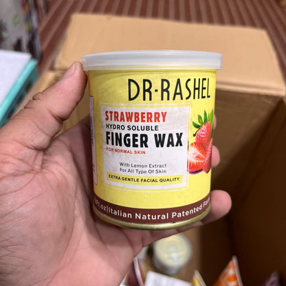 Dr. Rashel Strawberry Hydro Soluble Finger Wax - 200g | Extra Gentle