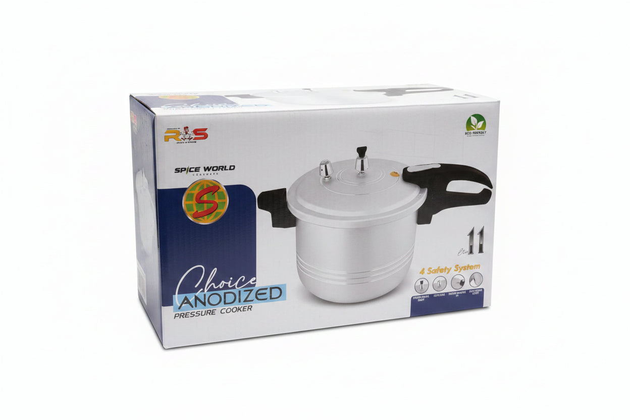 Spice World 11-Liter Anodized Aluminum Pressure Cooker