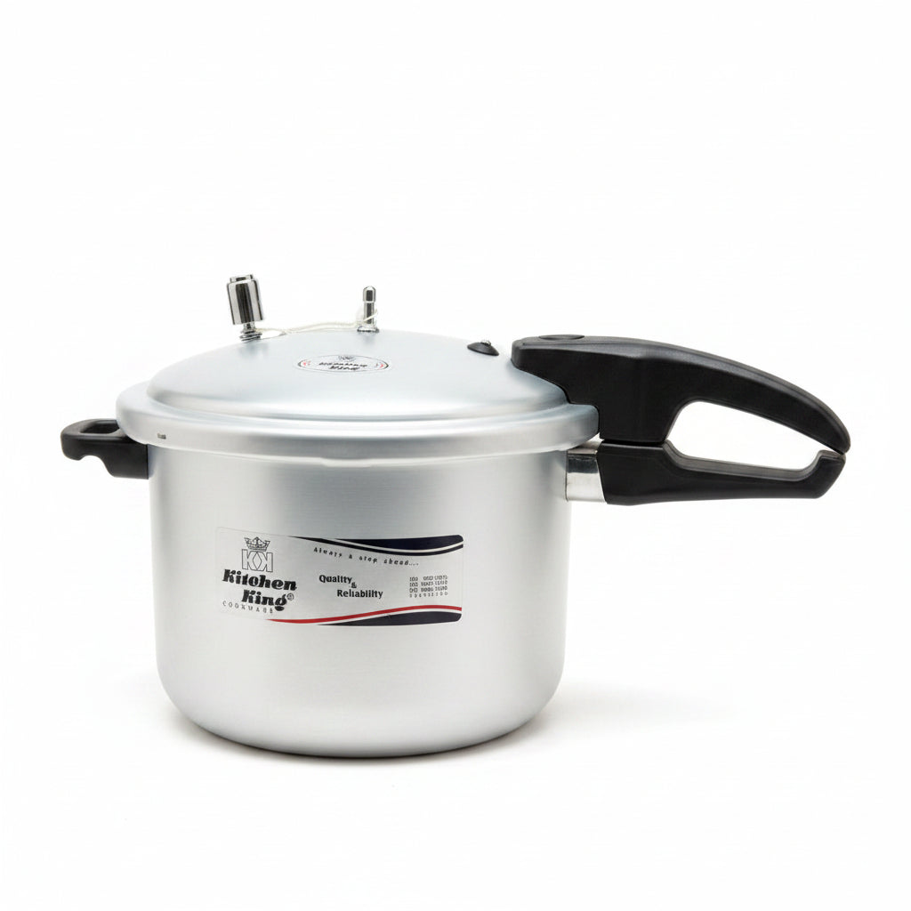 Kitchen King Feast Heavy-Duty Aluminum Pressure Cooker - 9L Capacity