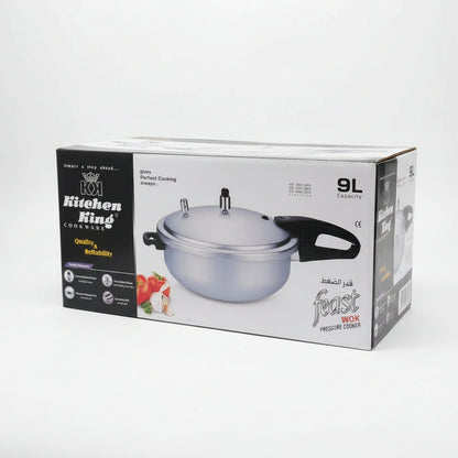 Kitchen King 9L Feast Wok Pressure Cooker