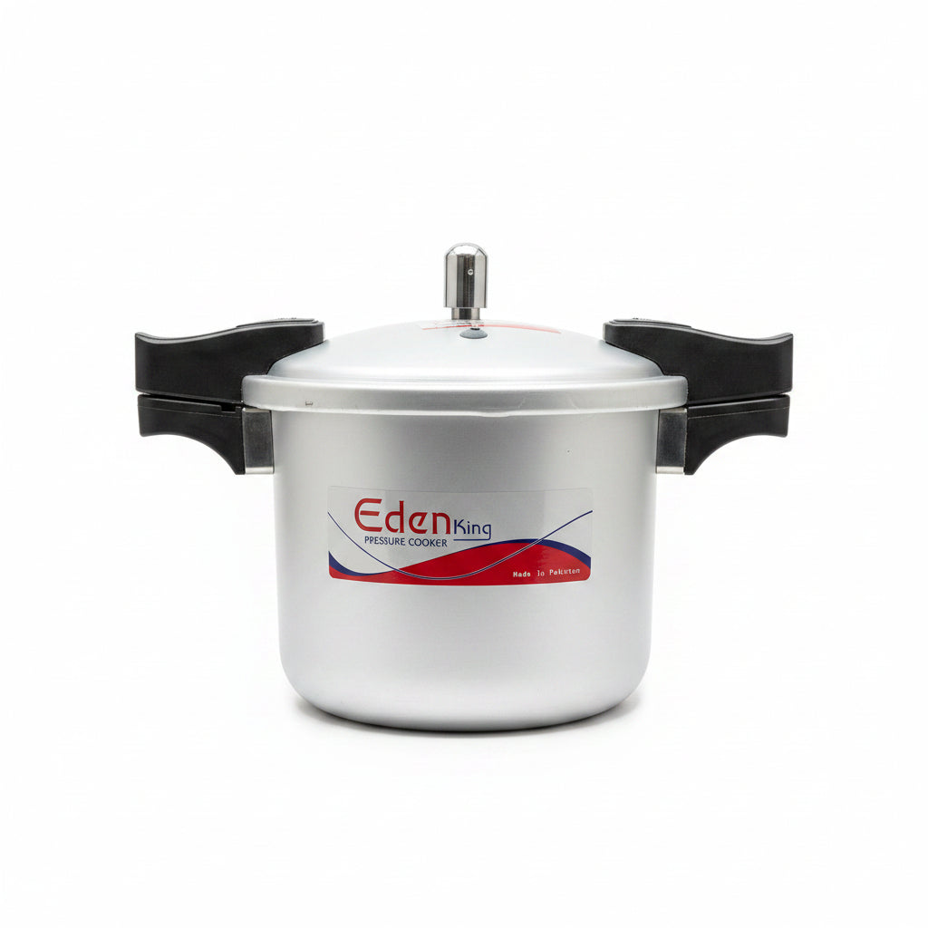EdenKing 11-Liter Aluminum Pressure Cooker with Double Handle