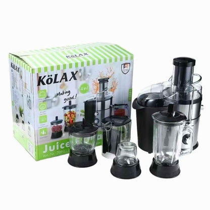 Kolax 4-in-1 Juice Extractor 1800W – Germany Origin Brand (Art. No. 709312)