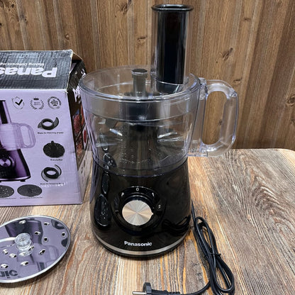 Panasonic Professional Kitchen Robot 5-in-1 Food Processor – 1.2L, 600W, Slice Shred & Chop (SG-2019A)