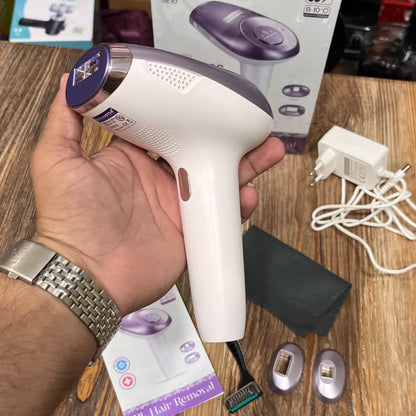 Babyverse Professional IPL Hair Removal Device SE10 – Painless 990000 Flashes, 9 Energy Levels, Ice Cooling Tech