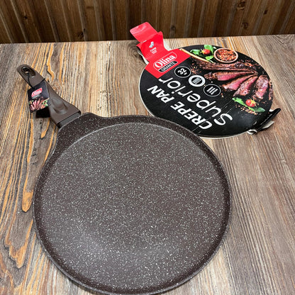 Olina Granite Crepe Pan Superior 32cm - 2 Layer Coating