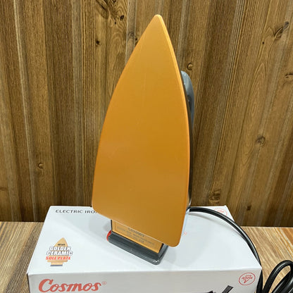 Cosmos Electric Dry Iron CIS-318F1 – 400W Heavy Weight, Ceramic Coated Soleplate