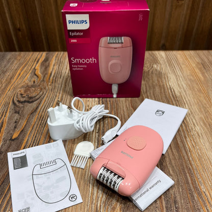 Phiilips Rechargeable Epilator , Corded Epilator for Legs, Hair Removal Device for Women.