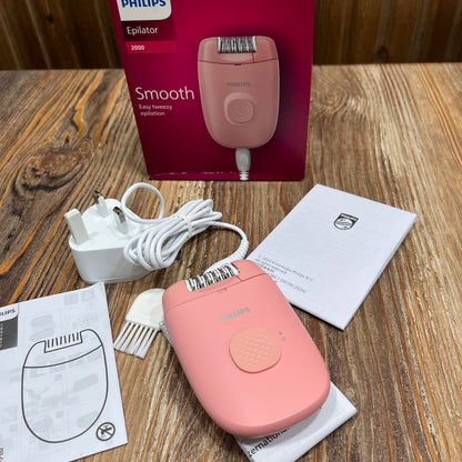 Phiilips Rechargeable Epilator , Corded Epilator for Legs, Hair Removal Device for Women.