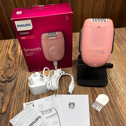 Phiilips Rechargeable Epilator , Corded Epilator for Legs, Hair Removal Device for Women.