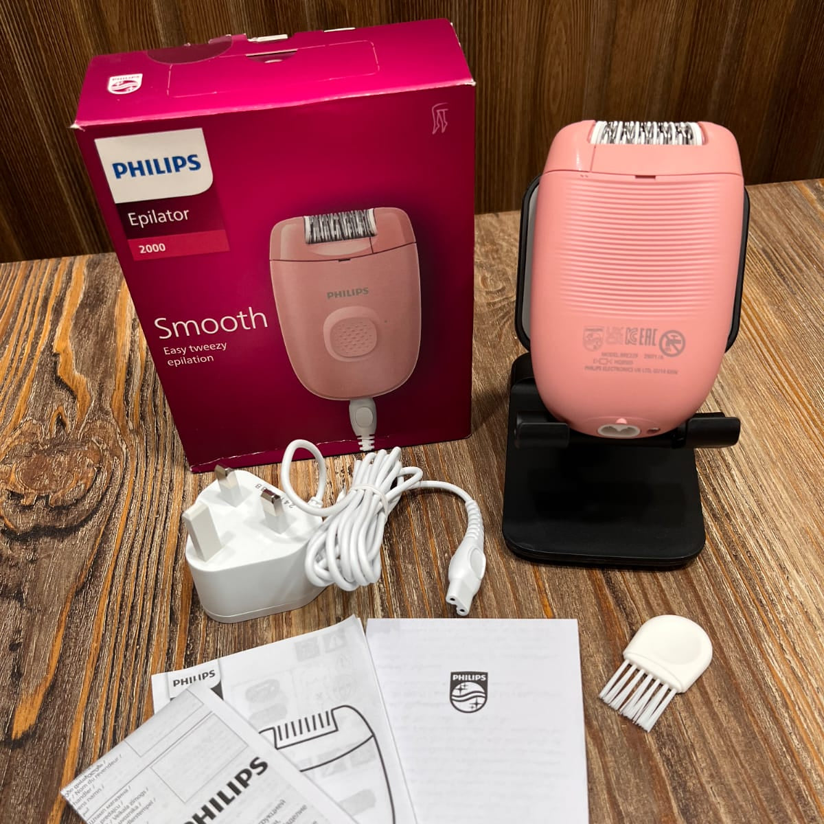 Phiilips Rechargeable Epilator , Corded Epilator for Legs, Hair Removal Device for Women.