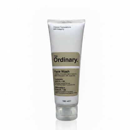 The Ordinary Hyaluronic Acid 2% + B5 face wash 100ml tube