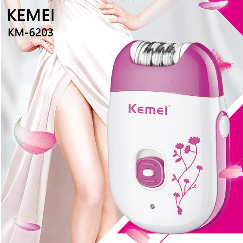 Kemie  km-6203  Rechargeable Epilator Hair removal machine for Ladies