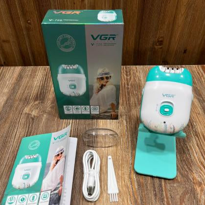 VGR V-726 Wet & Dry Compact Professional Cordless Women Epilator Ratings 8