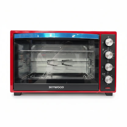 SKYIWOOD 48L Electric Oven (SK48B-RC) | Convection & Rotisserie | Red Special Edition